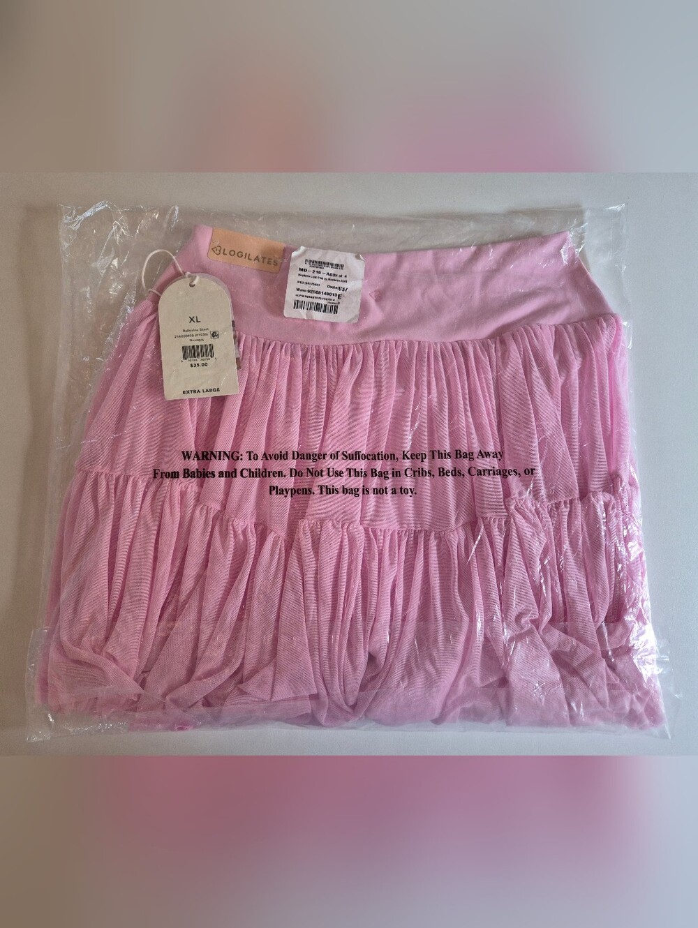 Pink Blogilates Skort NWT Size XL